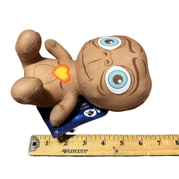 E.T. With Heart Extra Terrestrial Plush 6" Soft Toy Factory Stuffed Doll - Picture 6 of 6